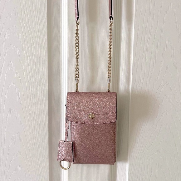 kate spade Handbags - Kate Spade Glitter Crossbody Wallet/Phone Holder
